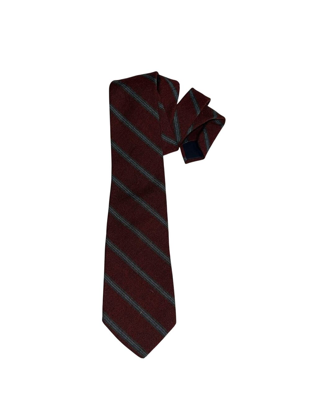 Sleek Striped Mens Tie Private Club Brand